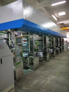 High Speed Five-Color Gravure Printing Machine（Mechanical Axis）